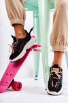 Sneakersy Sportowe Buty Damskie Czarne Someday