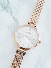 Ernest Women's Gold Rose Gold Rentero Bracelet Watch