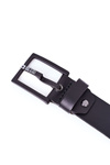 Leather Men's Belt Big Star HH674104 Black