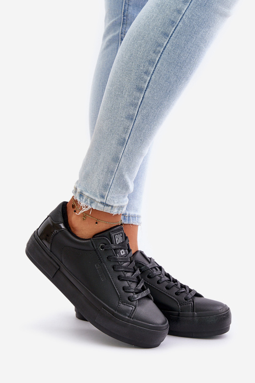 Warm Women's Platform Sneakers Big Star OO274A555 Black