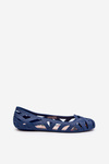 Women's Rubber Ballerina Flats Navy Blue Salam