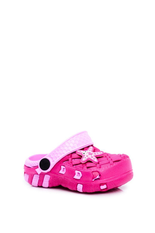 Children's Foam Slides Pink Starfish