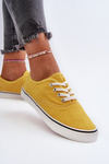 Women's Classic Yellow Sneakers Olvali