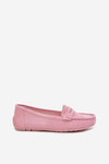 Women's Suede Moccasins Light Pink Lenvie