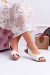 Women's Light Gold Prius Sandals