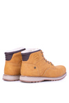 Warmed Men's Trekking Boots With Fleece Camel Gladio