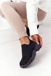 Women's Slip-on Sneakers Black Yoga Class