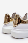 Women's Sport Shoes GOE LL2N4011 White and Gold