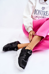 Classic Platform Sneakers Black Larec
