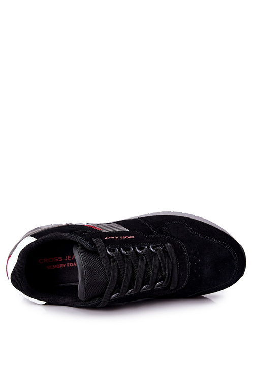 Obuwie Sportowe Męskie Cross Jeans Czarne II1R4009C