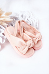 Children's Sandals With Drawstring Pink Bubble Gum