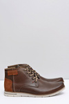 Men's Fresco Brown Warmed Leather Boots