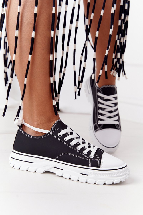 Women's Classic Sneakers Black Feeling Good