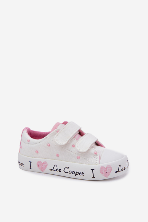 Trampki Dziecięce Białe Lee Cooper LCW-25-02-3264K