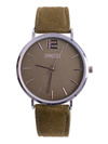Women's Watch Ernest Manon Suede Olive Silver