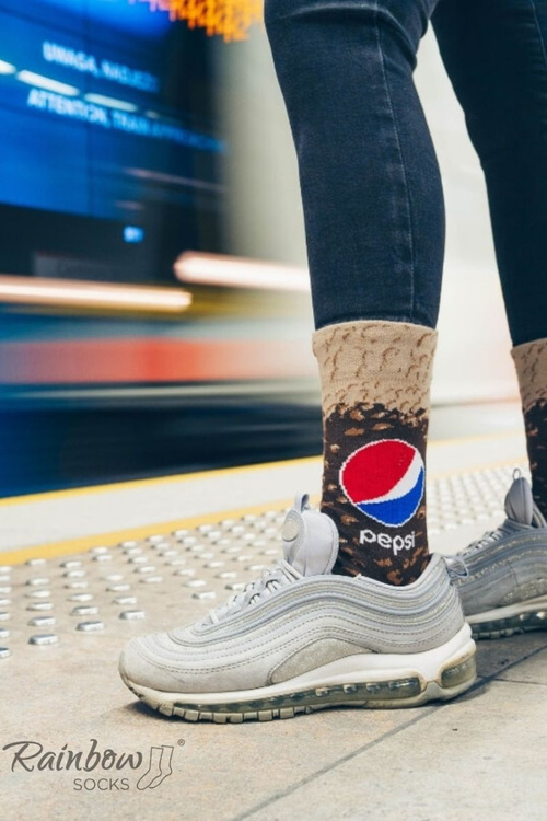 Pepsi x Rainbow Socks Food Truck Socks Set 3 Pairs