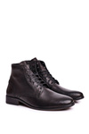 Men's boots leather black Bruno