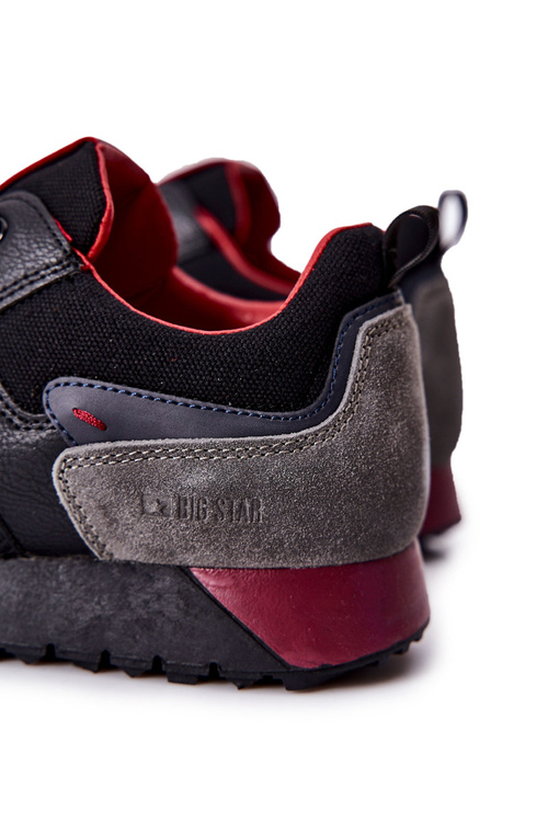 Buty Sportowe Memory Foam Big Star Czarne II174090