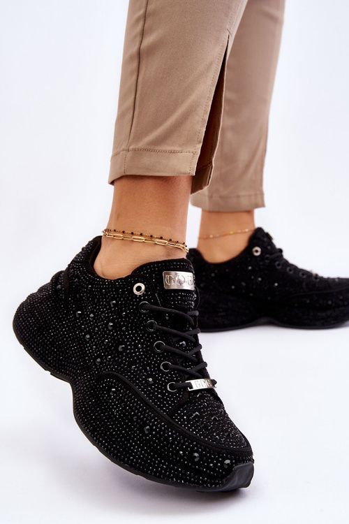 Women's Platform Sneakers GOE JJ2N4058 Black