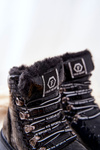 Children's fleece-lined boots Black Doreen