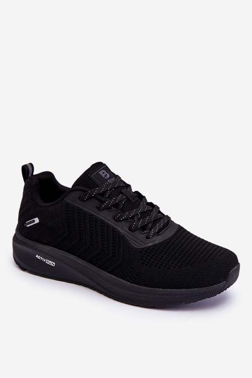 Classic Men's Sports Shoes Black McBraun