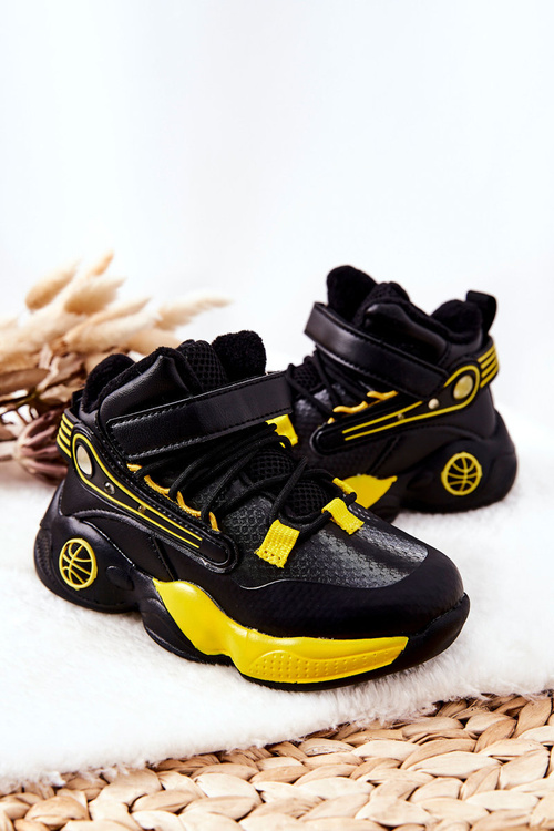 Children's Warm-up Snow Boots Black Herry