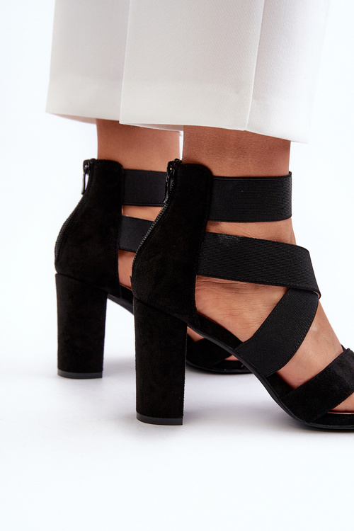 Women's Sandals with Straps Black Obissa