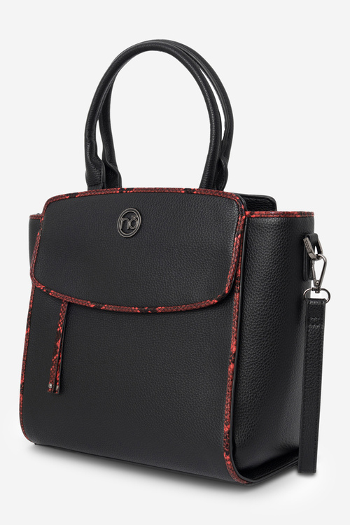 Torebka Shopperka Czarna NOBO N1680-C020