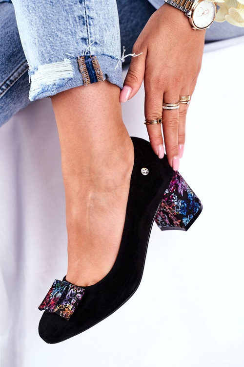 Women's Maciejka Suede Black 3356A-62/00-1 pumps