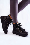 Women's High Sneakers Cross Jeans KK2R4029C Black
