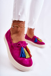 Tenisówki Trampki Damskie Slip-On Fuksja Venira