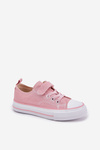 Children's Velcro Sneakers Pink Obidana