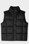 Padded Sleeveless Jacket With Synthetic Filling Black 4F 4FWAW24TVJAF140-20S
