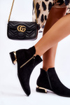 Women's Suede Warm Boots Black Laufey