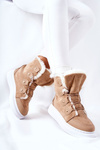 Fleece-lined Boots Beige Hoppy