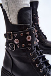 Women's Zipper High Boots Black Kastella