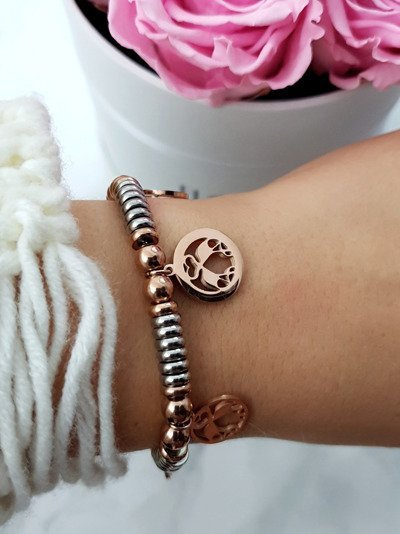 Women's Bracelet With Pendants Flamingos Charms