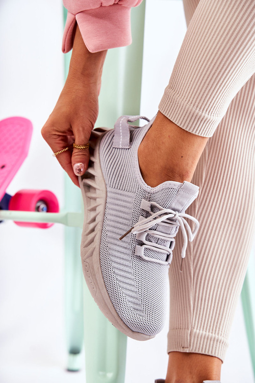 Women's sports material shoes Grey Lenney