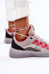 Women's sports shoes Sneakers Big Star KK274060 Grey