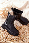 Children's Boots Insulated Black Aletris
