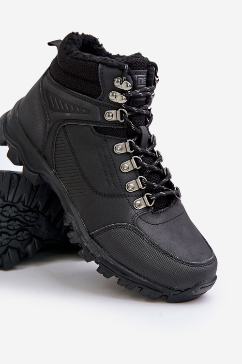 Insulated Men's Hiking Boots Black Loreinae