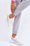 Women's Fashion Sock Sneakers White Daxo