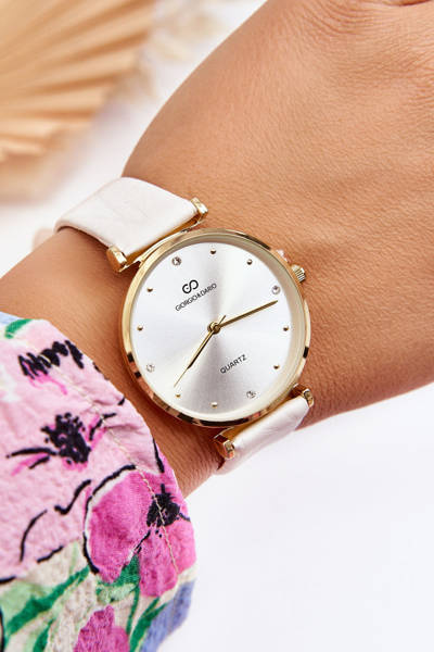 Zegarek Damski Skóra Giorgio&Dario Biały