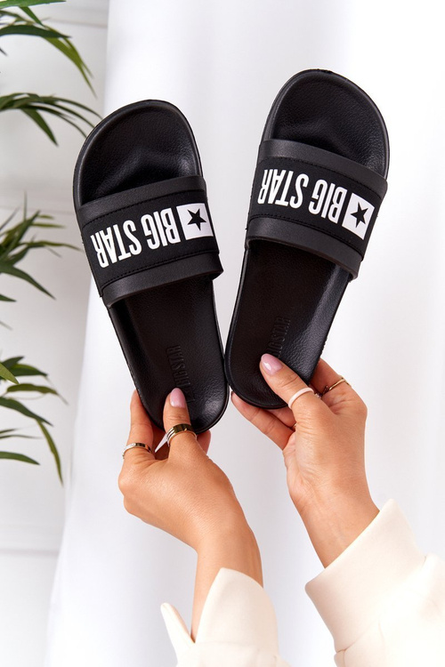 Women's Slippers Big Star HH274A013 Black