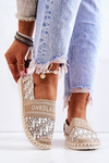 Classic Espadrilles Beige Warm Time