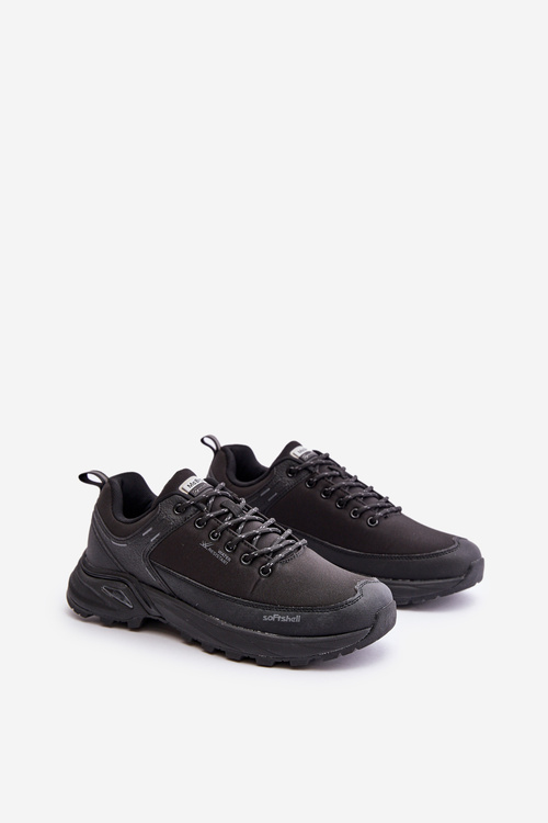 Buty Sportowe Trekkingowe Wodoodporne Lekkie Czarne Męskie McBraun