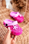Children's Foam Slides Pink Starfish