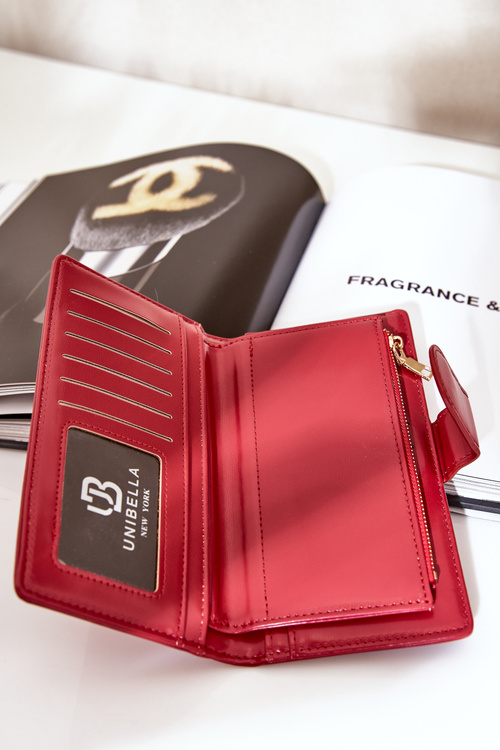 Women's Wallet Made Of Eco Leather Red Kalinessa