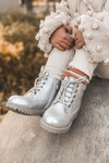 Kids' Insulated Silver Trapper Boots Dexter