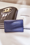 Lacquered Women's Wallet Dark Blue Rahner